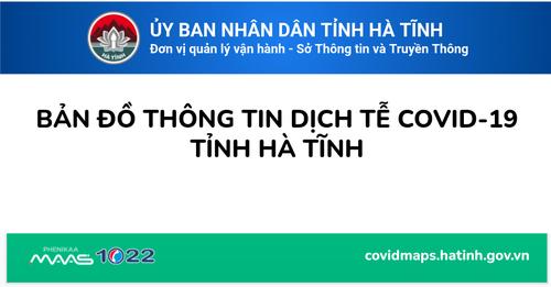 BẢN ĐỒ COVIDMAPS - THÔNG TIN DỊCH TỄ BỆNH NHÂN COVID - 19