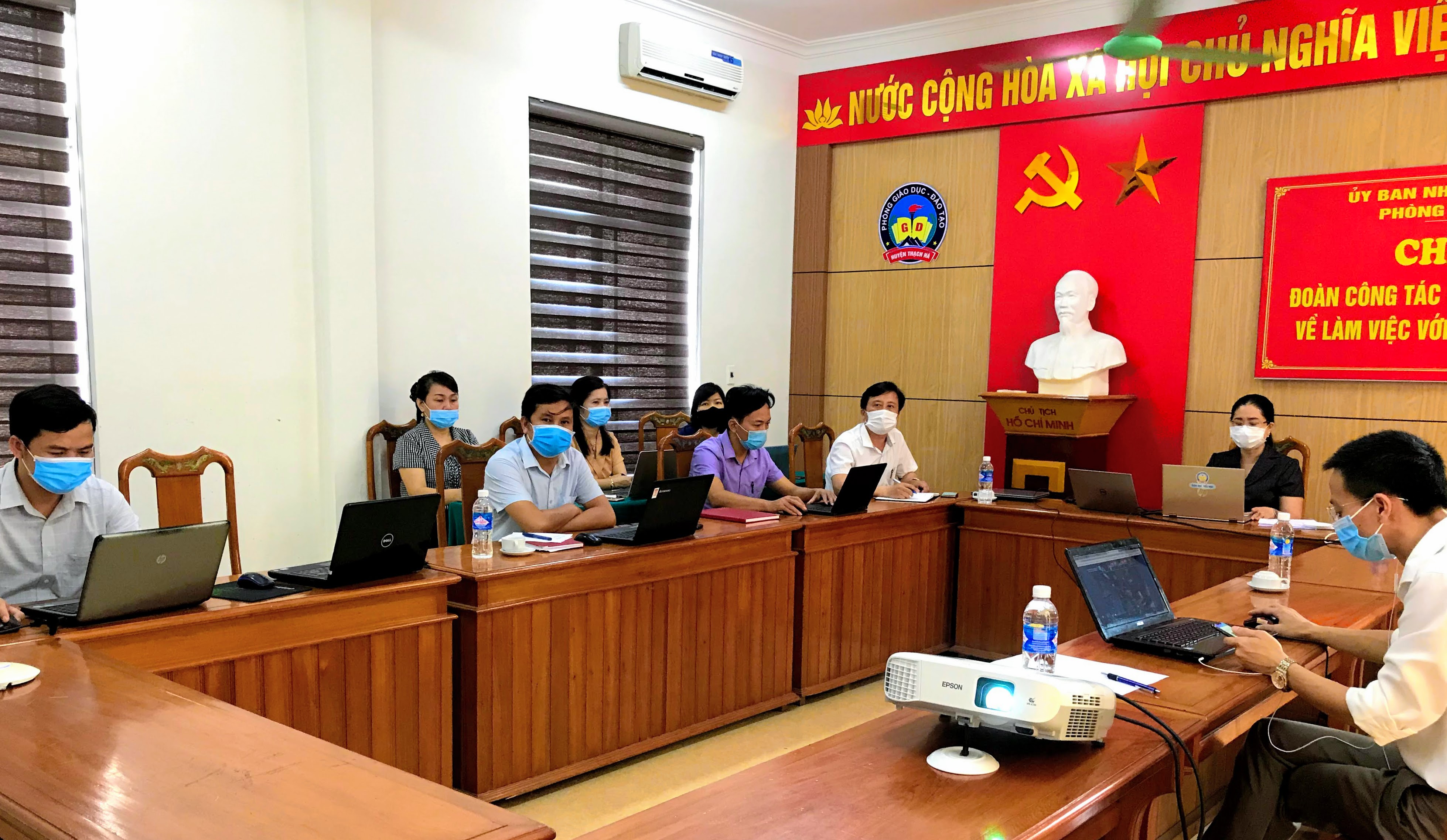 Giáo dục Thạch Hà triển khai hệ thống học và thi trực tuyến